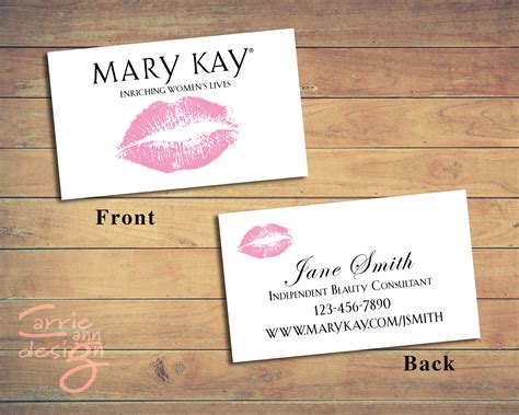 Free printable mary kay business cards, Download Free printable mary