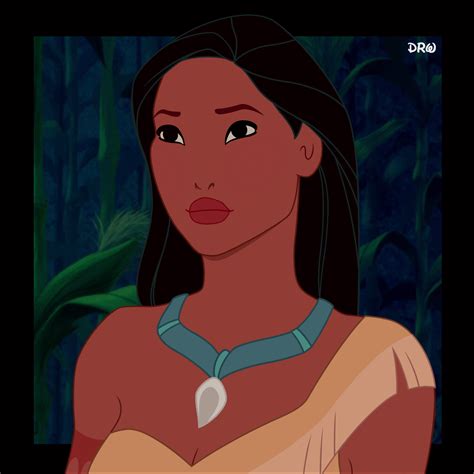Pocahontas Portrait by DisneyRebelWorks on DeviantArt
