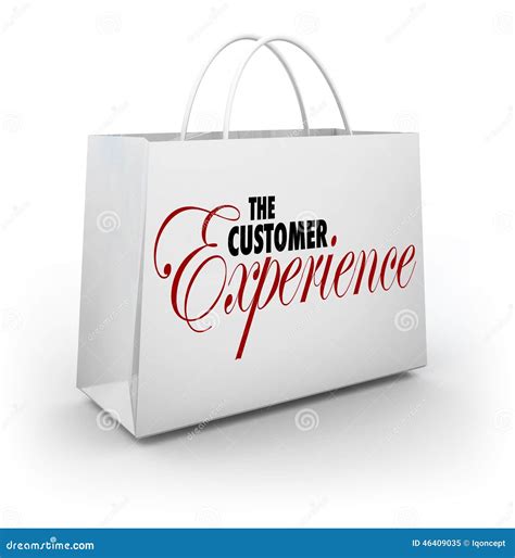 Customer Experience Shopping Bag Words Buyer Shopper Client