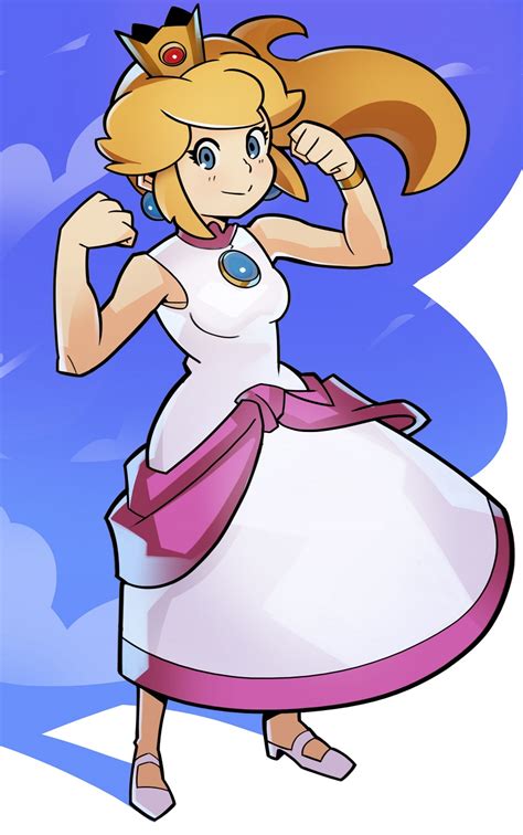 Mario Sunshine, Peach by SplashBrush on DeviantArt