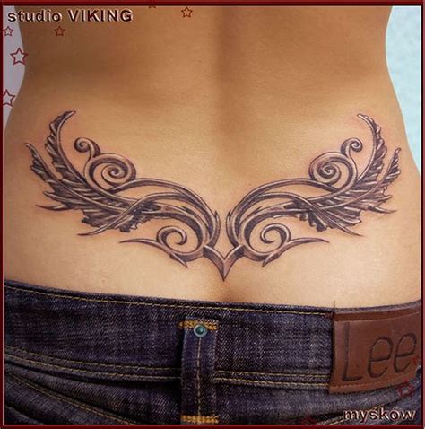 Lower Back Hip Tattoos