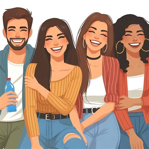 School Friends | Premium AI-generated image