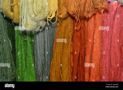colorful wool  knitting stock photo alamy