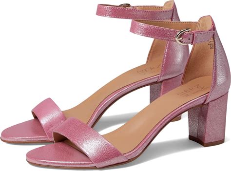 naturalizer womens vera ankle strap sandals candy pink  walmartcom