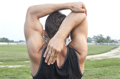 stretches tricep stretch