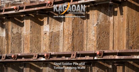 Soldier Pile Wall Installation Soldier Pile Walls