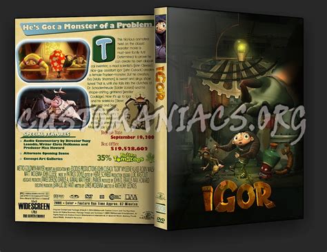 igor dvd cover dvd covers labels  customaniacs id
