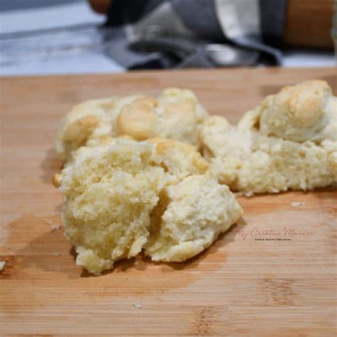Homemade 3 Ingredient Biscuit Recipe - My Creative Manner