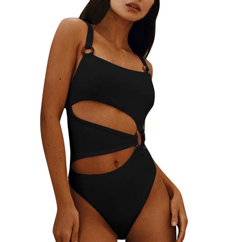 Akiihool Plus Size Swimsuit For Women One Piece Women's One Piece