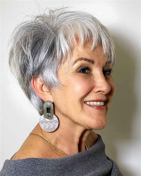 21 Perfect Pixie Haircuts for Women Over 70 to Pull Off