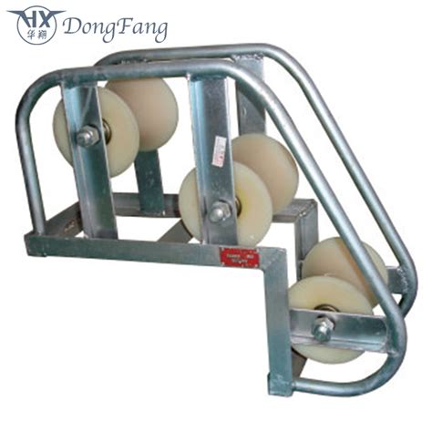 cable rollers  protect cable  pulling operation