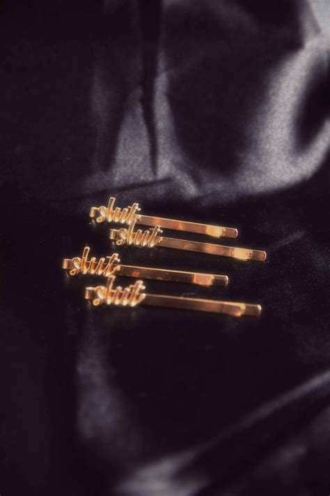 slut hairclips | CONN PERIGNON
