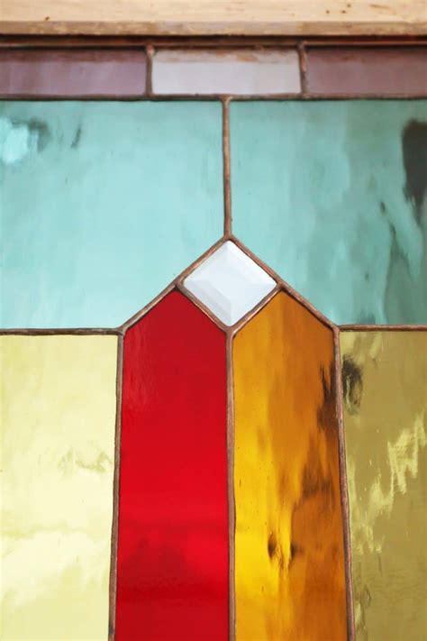 stained glass doors - The Handmade Home