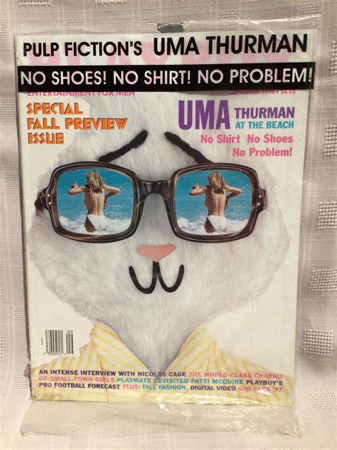 Playboy Magazine - Uma Thurman - September 1996 #9693 | Auctionninja.com