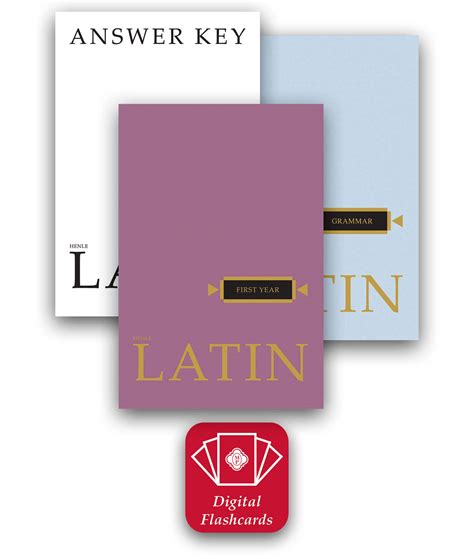 Henle Latin First Year Text Set - Memoria Press: Classical Education