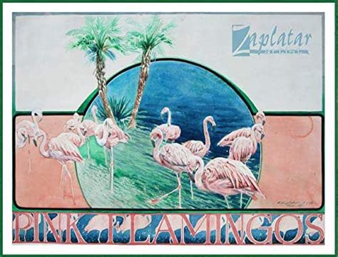 Amazon.com: Pink Flamingos Poster : Handmade Products