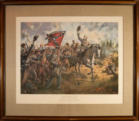 Lee's Texans by Don Troiani | Limited Edition Print #880 / 950