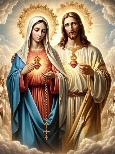 Pinterest | Jesus and mary pictures, Pictures of jesus christ, Mary and ...