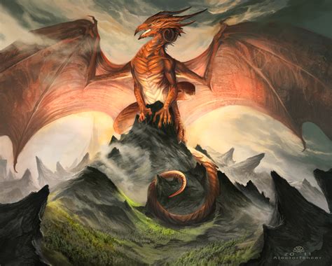 The Great Dragon by AlectorFencer on DeviantArt