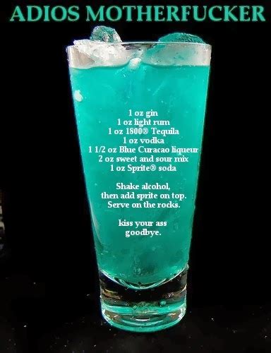 Delicious Drink Recipes: AMF (Audios Motherfucker) Drink Recipe