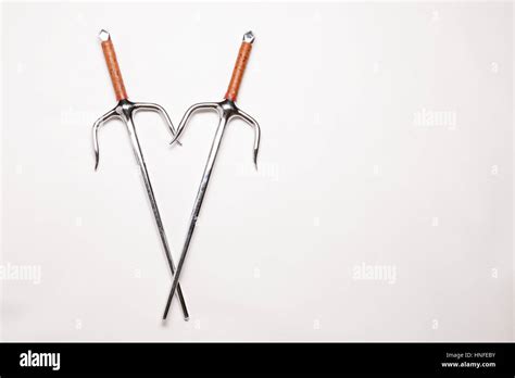 Sai - Martial Arts Weapons Stock Photo - Alamy