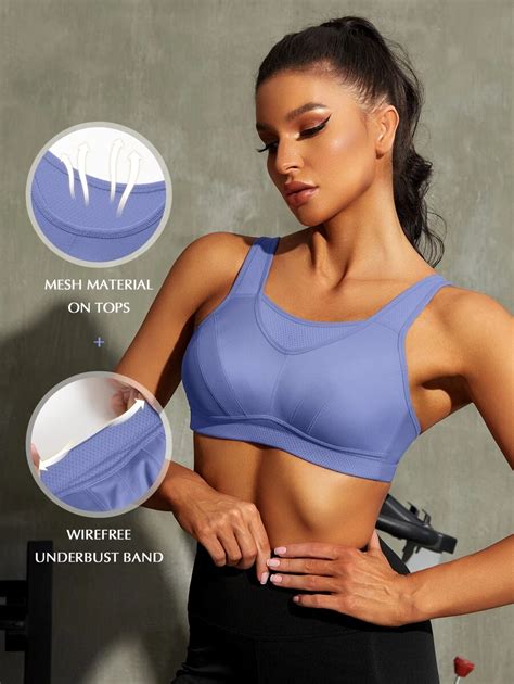 Wingslove High-Impact Full Coverage Sports Bra For Women | SHEIN USA
