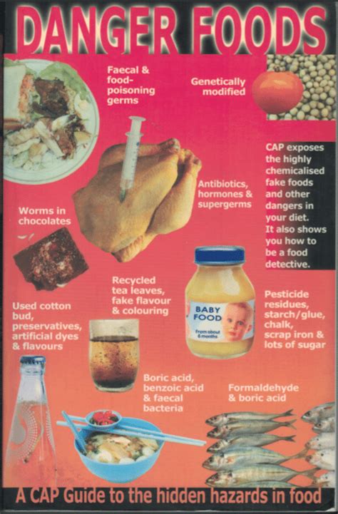 Danger Foods: A CAP Guide to the Hidden Hazards in Food - Books n Bobs