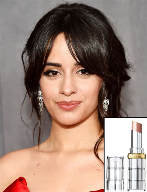 Camila Cabello at the Grammy Awards in 2018 Neutral Lipstick, Nude Lip