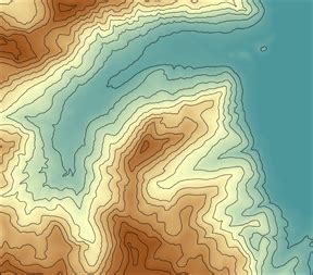 summer  map catalog isoline map