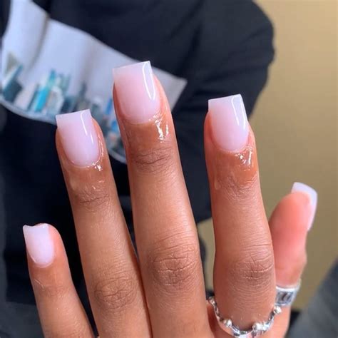 white baddie nails short  maddison pulsford blog