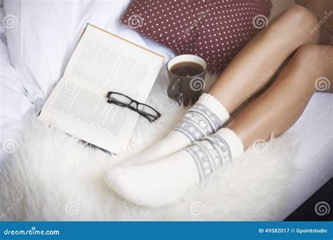 Relaxation time stock image. Image of foot, interior - 49582017