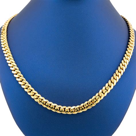 Silver Cuban Link Chains