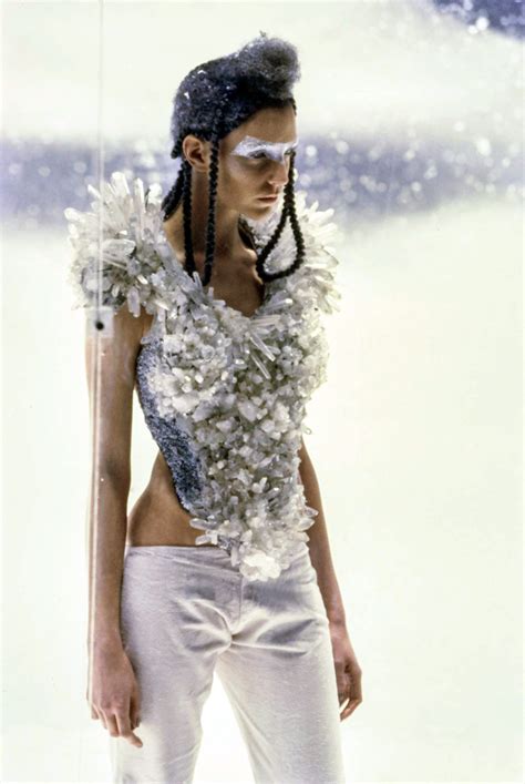 Behind the Scenes of Alexander McQueen’s Wintry Fall 1999 Show With