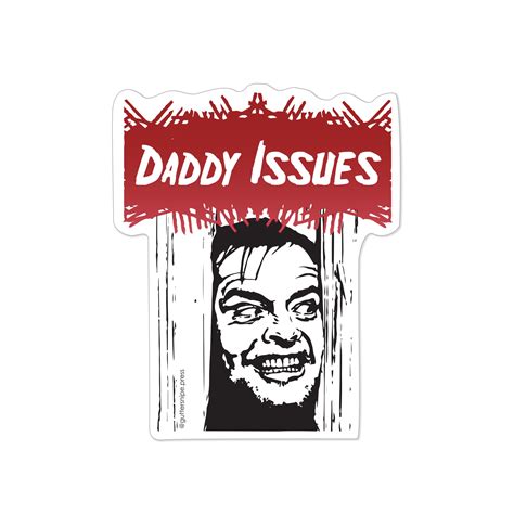 Daddy Issues Sticker – Guttersnipe Press