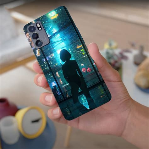 Tok kompatibilis az Oppo Reno 4Z modell Cyberpunk, Silicon, TPU