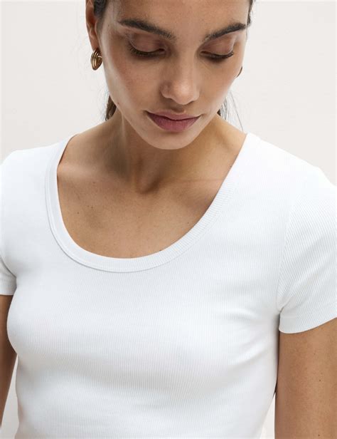 Women’s White T-Shirts at M&S