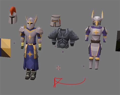 New Justiciar Armor Model : r/2007scape