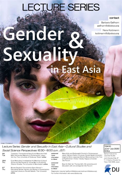 Lecture Series: Gender and Sexuality in East Asia – Cultural Studies