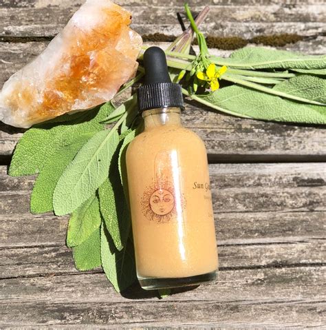 Sun Goddess Gold Sparkle Body Oil Serum. Natural Skin Care With Aloe