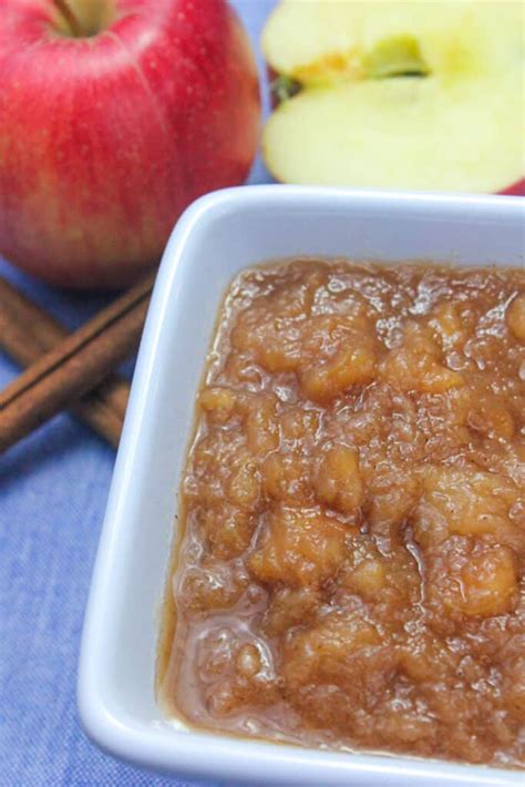 slow cooker applesauce whiskful cooking