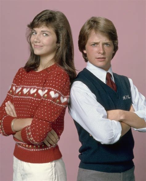 Finger Five! — Family Ties - Michael J. Fox and Justine Bateman