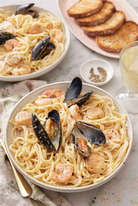 Seafood Pasta - Preppy Kitchen