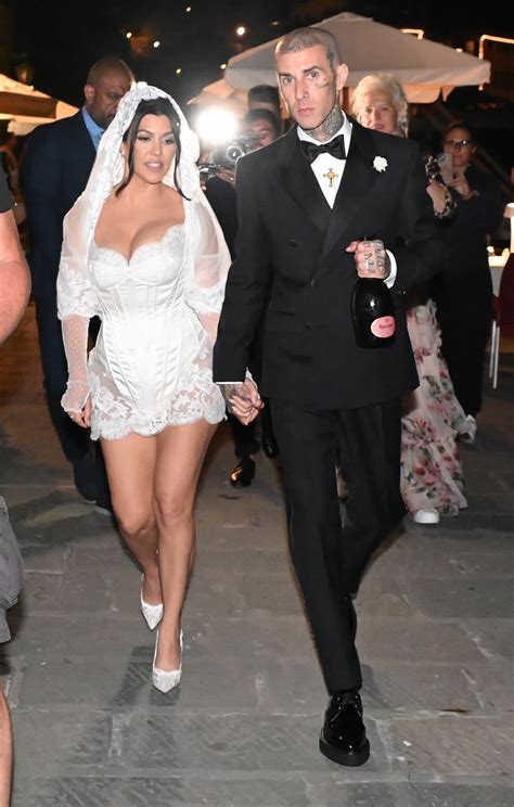 The Branded Marriage of Kourtney Kardashian and Travis Barker - The New