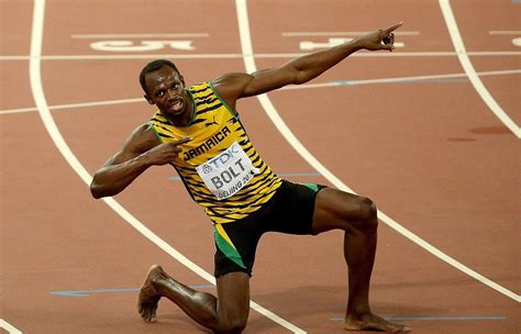 What’s The Story Behind Usain Bolt’s Signature Celebration? - ScoopWhoop
