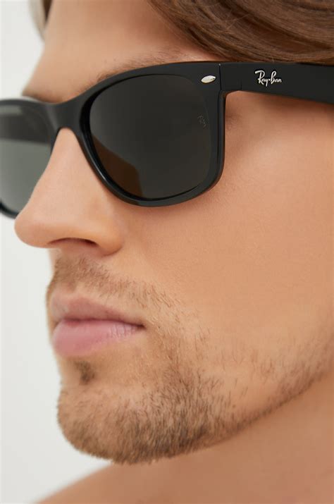 ray ban sunglasses mens black color  prm