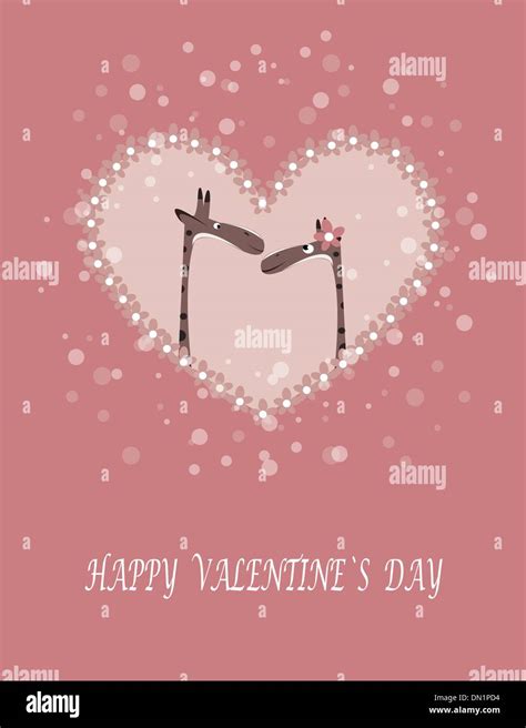 valentine`s day card Stock Vector Image & Art - Alamy