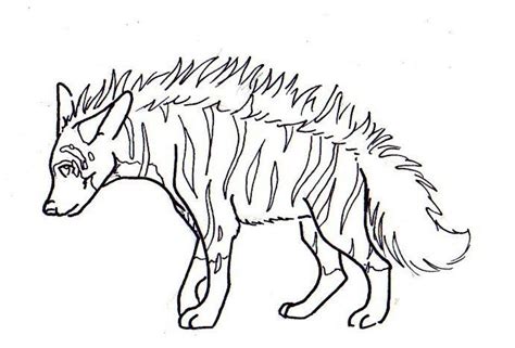 Striped Hyena by Tirrih on DeviantArt