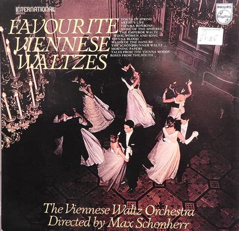 The Viennese Waltz Orchestra - Favourite Viennese Waltzes (1970, Vinyl ...