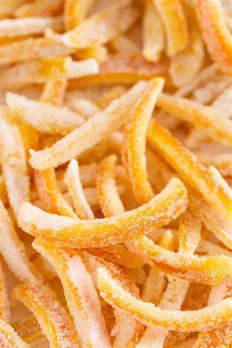 how to make orange candied peel