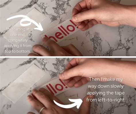 How to Use Cricut Transfer Tape — Craft-e-Corner